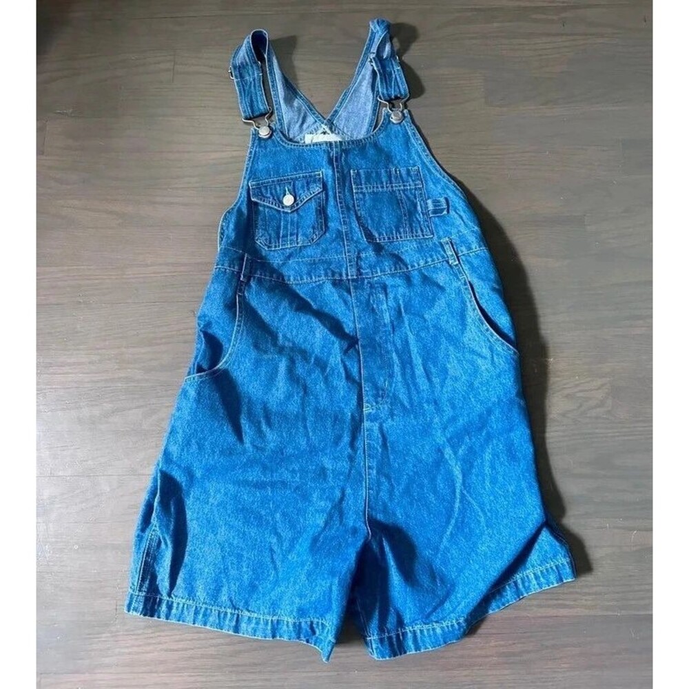 Women’s Denim Maternity Overalls